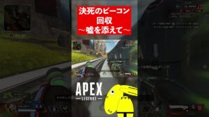 決死のビーコン回収~嘘を添えて~#shorts【エーペックスレジェンズ/ApexLegends】