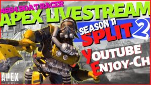 youtube-enjoy-Ch プロボートレーサーのエーペックスApex ダイヤ帯 私をマスターまでキャリーしてー! 初見さん参加歓迎 チャンネル登録フレンド申請お願いします