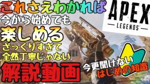 【APEX/エーペックス】いまからでも遅くない!今から始めようとしてる方でも楽しめる知識をおっさんがお届けします!