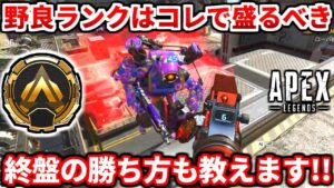 キンキャニランクで盛れる立ち回りとかウィングマンの感想語るよ!ランクの終盤で勝ちたい人も必見!【APEX LEGENDS立ち回り解説】