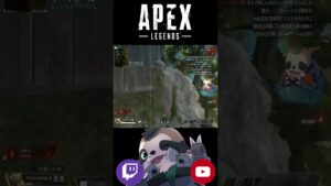 【APEXLEGENDS】適当に投げたはずのグレが…… #shorts  #apex #エーペックスレジェンズ #apexlegends