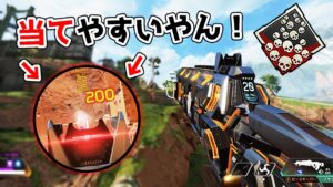 あれ?見ずらくなったのに弾がめちゃくちゃ当たるんだが【APEX LEGENDS】