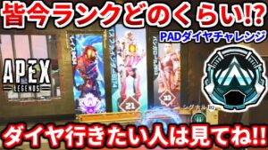 もう皆ダイヤ行った?プラチナランク解説!人数有利で甘えてきた敵は必ず狙おう!PADでダイヤチャレンジ!【APEX LEGENDS立ち回り解説】