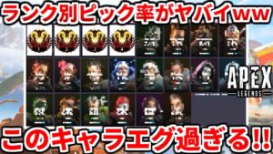シーズン15最強キャラはコイツで確定!?ナーフしないとガチヤバそう!ランク別ピック率も見てみる!【APEX LEGENDS立ち回り解説】