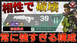 【相性破壊】この構成知ってる？相性が完璧すぎて破壊してしまいます。【APEXLEGENDSフラットライン】