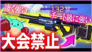 あのエーペックス大会で禁止されてる武器がチート級に強すぎる・・・