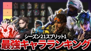 【シーズン21】味方に左右されないキャラランキングを現役プレデターが解説【Apex Legends/PC版ソロプレデター】